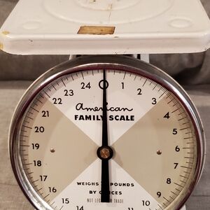 Vintage American Scale 25 lb. Kitchen Scale